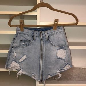 Jean skirt
